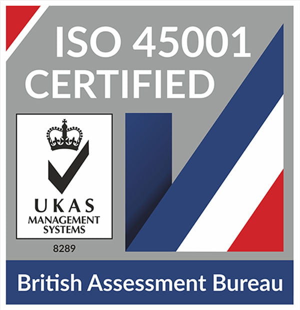 ISO 45001 Certified